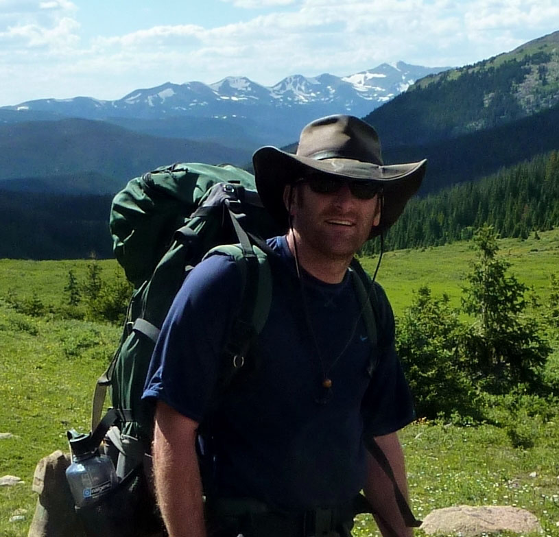 Matt Pyne in Rocky Mountain National Park
